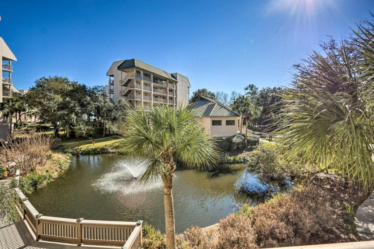 Palmetto Dunes Villa With Lagoon And Fountain Views Hilton Head Island Exterior foto